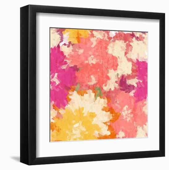 September Orange Iv-null-Framed Art Print