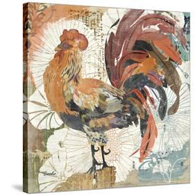 September Rooster-null-Stretched Canvas