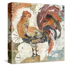 September Rooster-null-Stretched Canvas