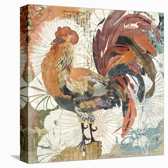 September Rooster-null-Stretched Canvas