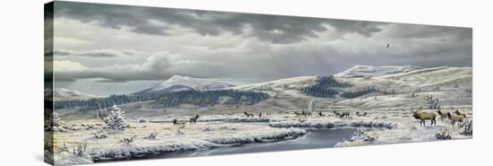 September Snow-Wilhelm Goebel-Stretched Canvas