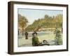 September Sunlight, Paris-Childe Hassam-Framed Premium Giclee Print