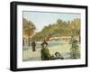 September Sunlight, Paris-Childe Hassam-Framed Premium Giclee Print