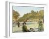 September Sunlight, Paris-Childe Hassam-Framed Premium Giclee Print