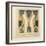 September (Woodcut)-Wilhelm List-Framed Giclee Print