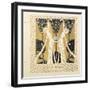 September (Woodcut)-Wilhelm List-Framed Giclee Print