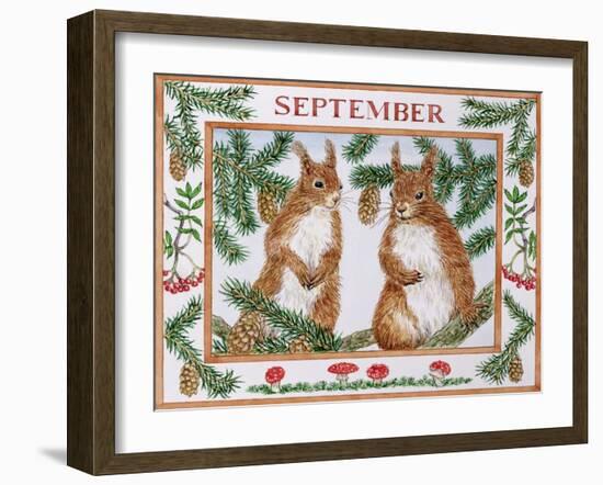 September-Catherine Bradbury-Framed Giclee Print