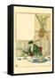 September-Walter Crane-Framed Stretched Canvas