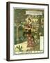 September-Eugene Grasset-Framed Giclee Print