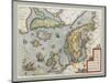 Septentrionalium Regionum Descrip. (The Arctic. Scandinavia), 1572-1575-null-Mounted Giclee Print