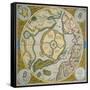 Septentrionalium Terrarum Descriptio, 1595-Gerardus Mercator-Framed Stretched Canvas