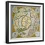 Septentrionalium Terrarum Descriptio, 1595-Gerardus Mercator-Framed Giclee Print