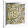 Septentrionalium Terrarum Descriptio, 1595-Gerardus Mercator-Framed Giclee Print