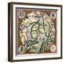 Septentrionalium Terrarum Descriptio, Map of the Arctic, 1595-Gerardus Mercator-Framed Giclee Print