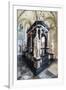 Sepulchral Monument in UNESCO World Heritage Site, the Cathedral of Roskilde, Denmark-Michael Runkel-Framed Photographic Print