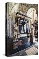 Sepulchral Monument in UNESCO World Heritage Site, the Cathedral of Roskilde, Denmark-Michael Runkel-Stretched Canvas