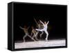 Sequence of Female Figure Skater in Action-null-Framed Stretched Canvas