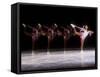 Sequence of Female Figure Skater in Action-null-Framed Stretched Canvas