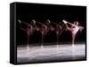 Sequence of Female Figure Skater in Action-null-Framed Stretched Canvas
