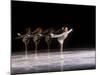 Sequence of Female Figure Skater in Action-null-Mounted Photographic Print