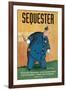 Sequester-Wilbur Pierce-Framed Art Print