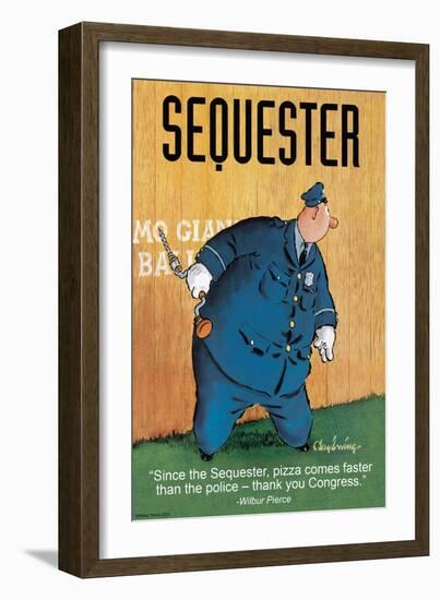 Sequester-Wilbur Pierce-Framed Art Print