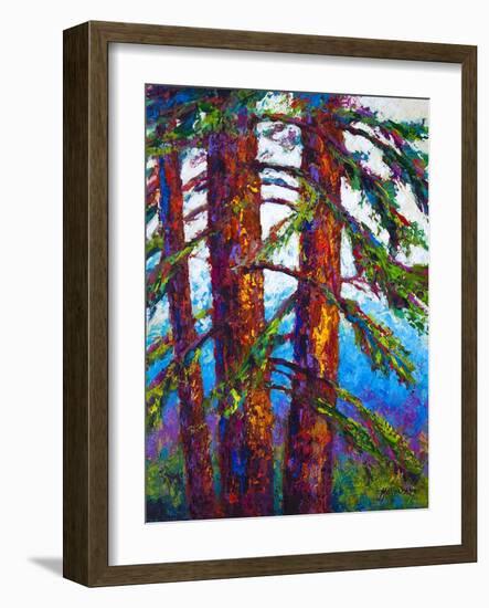 Sequoia-Marion Rose-Framed Giclee Print