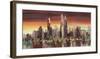 Sera su New York-Luigi Florio-Framed Giclee Print