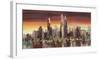 Sera su New York-Luigi Florio-Framed Giclee Print