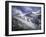 Seracs with Everest Background, Tibet-Michael Brown-Framed Photographic Print