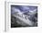 Seracs with Everest Background, Tibet-Michael Brown-Framed Photographic Print