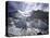 Seracsin Front of Mount Everest-Michael Brown-Stretched Canvas