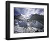 Seracsin Front of Mount Everest-Michael Brown-Framed Photographic Print