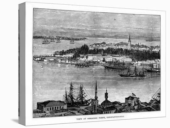 Seraglio Point, Constantinople, Turkey, 19th Century-null-Stretched Canvas