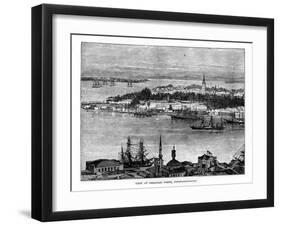 Seraglio Point, Constantinople, Turkey, 19th Century-null-Framed Giclee Print