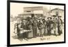 Serape-Wrapped Tourists, Tijuana, Mexico-null-Framed Art Print