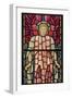 Seraphim Angel Detail, 1897 (Stained Glass)-Henry Holiday-Framed Giclee Print