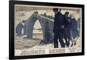 Serbia Day, 25th June 1916-null-Framed Giclee Print