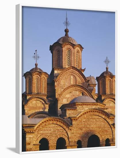 Serbia, Pristina, Cloister Church Gracianica, Evening Sun-Thonig-Framed Photographic Print