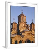 Serbia, Pristina, Cloister Church Gracianica, Evening Sun-Thonig-Framed Photographic Print