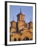 Serbia, Pristina, Cloister Church Gracianica, Evening Sun-Thonig-Framed Photographic Print