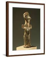 Serbia, Vinca, Anthropomorphic Idol, Neolithic Period, Vinca Culture, Terracotta-null-Framed Giclee Print