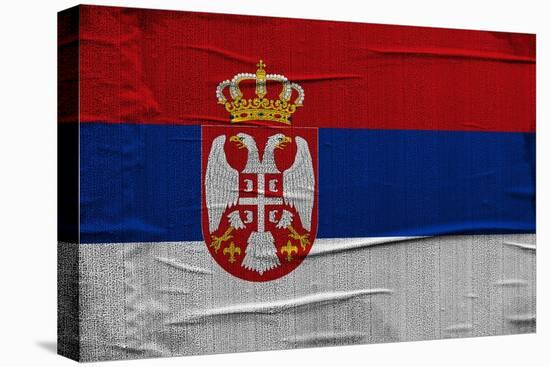 Serbian Flag-igor stevanovic-Stretched Canvas