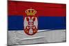 Serbian Flag-igor stevanovic-Mounted Art Print