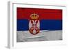 Serbian Flag-igor stevanovic-Framed Premium Giclee Print