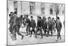 Serbian Reservists at the Beginning of World War I-null-Mounted Photographic Print