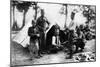 Serbian Soldiers Camping, First World War, 1914-null-Mounted Giclee Print