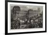 Serenade at the Tuileries on New Year's Eve-null-Framed Giclee Print