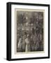 Serenading the Imperial Prince of Germany before the German Embassy-Arthur Boyd Houghton-Framed Giclee Print