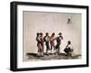 Serenata-Bartolomeo Pinelli-Framed Giclee Print